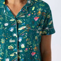 Mandrake's Potions & Herbs Bamboo Women's Short Set Pajama