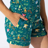 Mandrake's Potions & Herbs Bamboo Women's Short Set Pajama