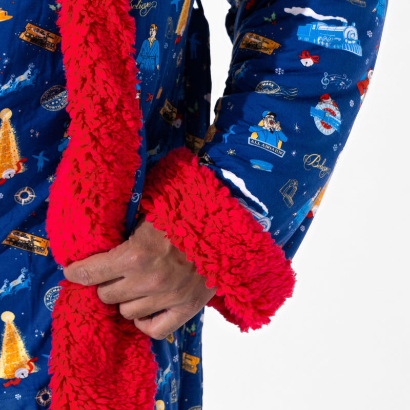 The Polar Express™ Bamboo Sherpa Adult Bathrobe