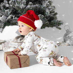 Holy Night Bamboo Convertible Footie