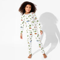 Christmas Tree Farm Bamboo Kids Pajamas