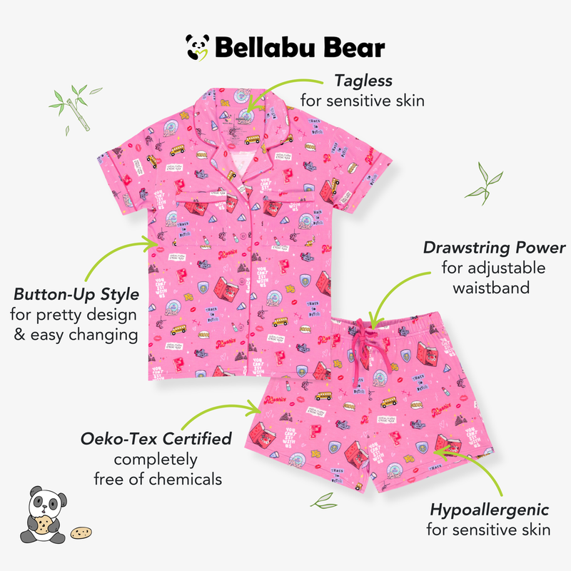 Mean Girls: So Fetch Bamboo Women's Pajama Short Set