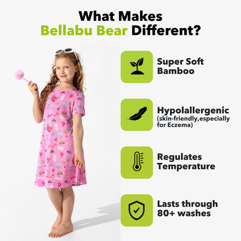 Mean Girls: So Fetch Bamboo Girls' Short Sleeve Dress