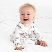 Holy Night Bamboo Convertible Footie