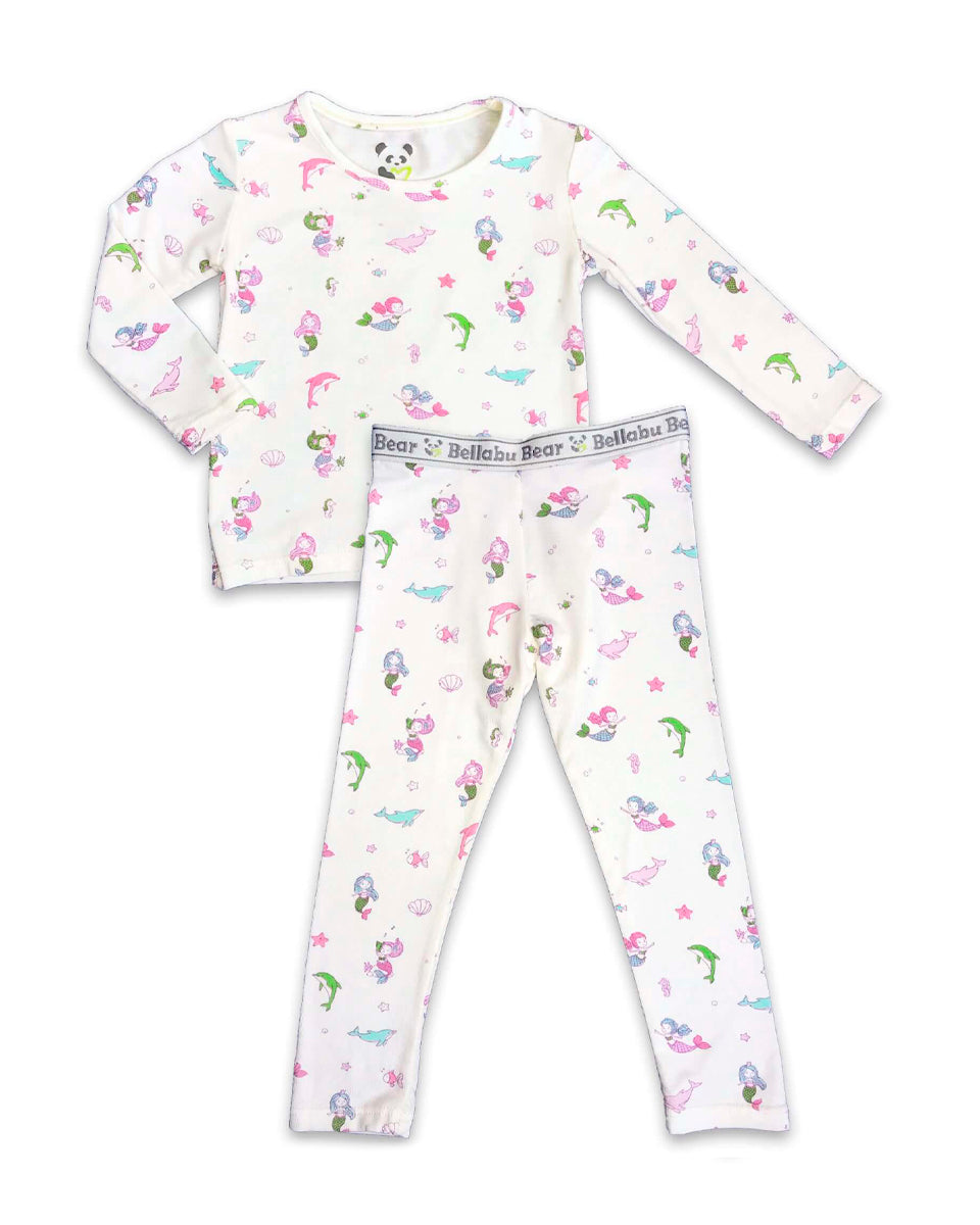 Mermaid Bamboo Kids Pajamas