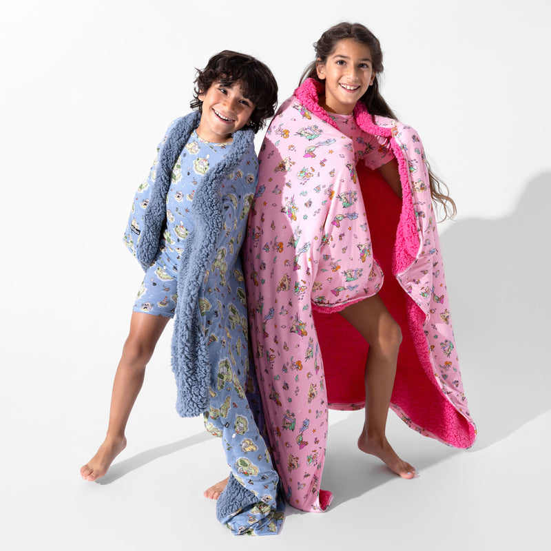 Pirate Cove Bamboo Sherpa Blanket