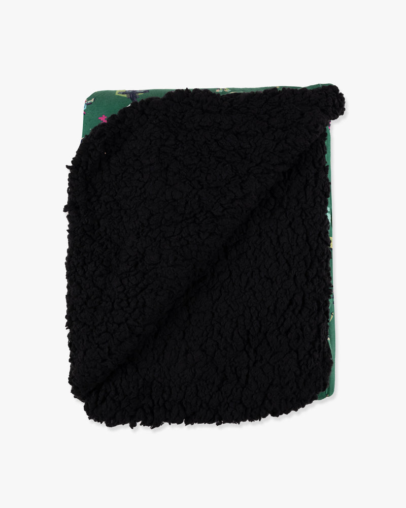 Minecraft: Midnight Mobs Bamboo Sherpa Blanket