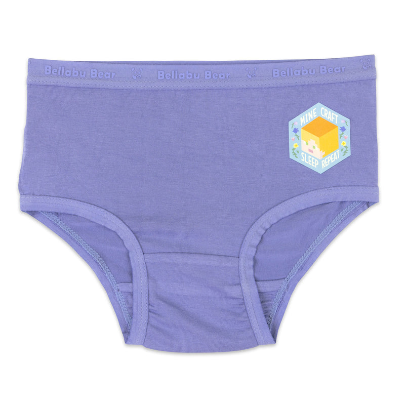 Minecraft Bamboo Girls' Underwear 7-Pack