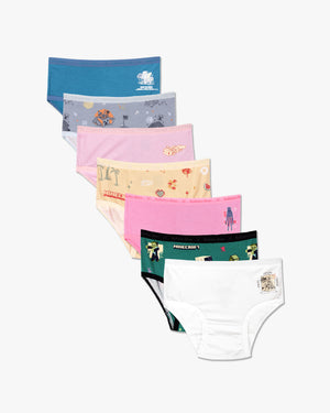 Minecraft: Summer Vibes Bamboo Girls' Underwear 7-Pack