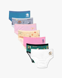 Minecraft: Summer Vibes Bamboo Girls' Underwear 7-Pack
