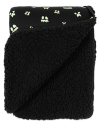 Minecraft: Creeper Halloween Bamboo Sherpa Blanket