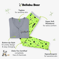 Minecraft Mob Squad Bamboo Women's Pajama Set