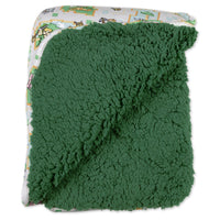 Minecraft Overworld Dreams Bamboo Sherpa Blanket