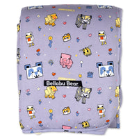 Minecraft Pixel Pals Bamboo Sherpa Blanket