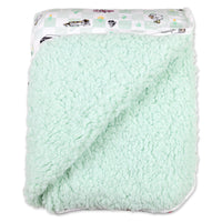 Minecraft Sleep Repeat Bamboo Sherpa Blanket