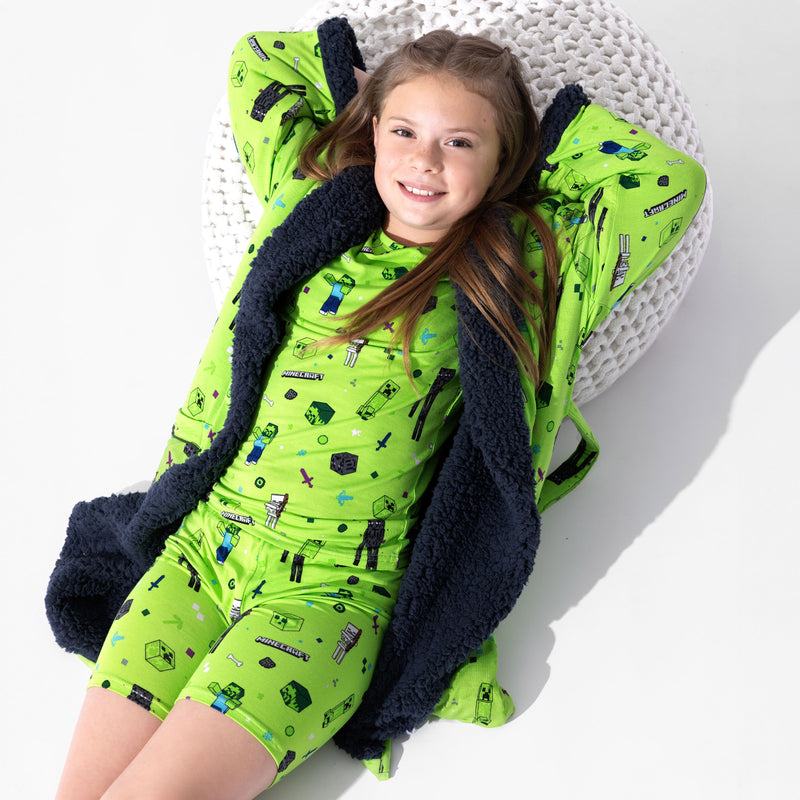 Minecraft: Mob Squad Bamboo Kids Pajama Short Set