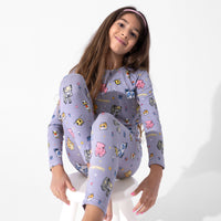 Minecraft Pixel Pals Bamboo Kids Pajamas