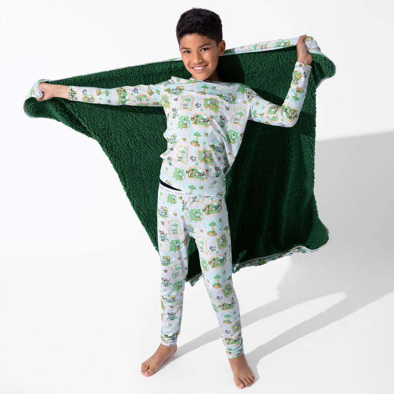 Minecraft: Overworld Dreams Bamboo Kids Pajamas
