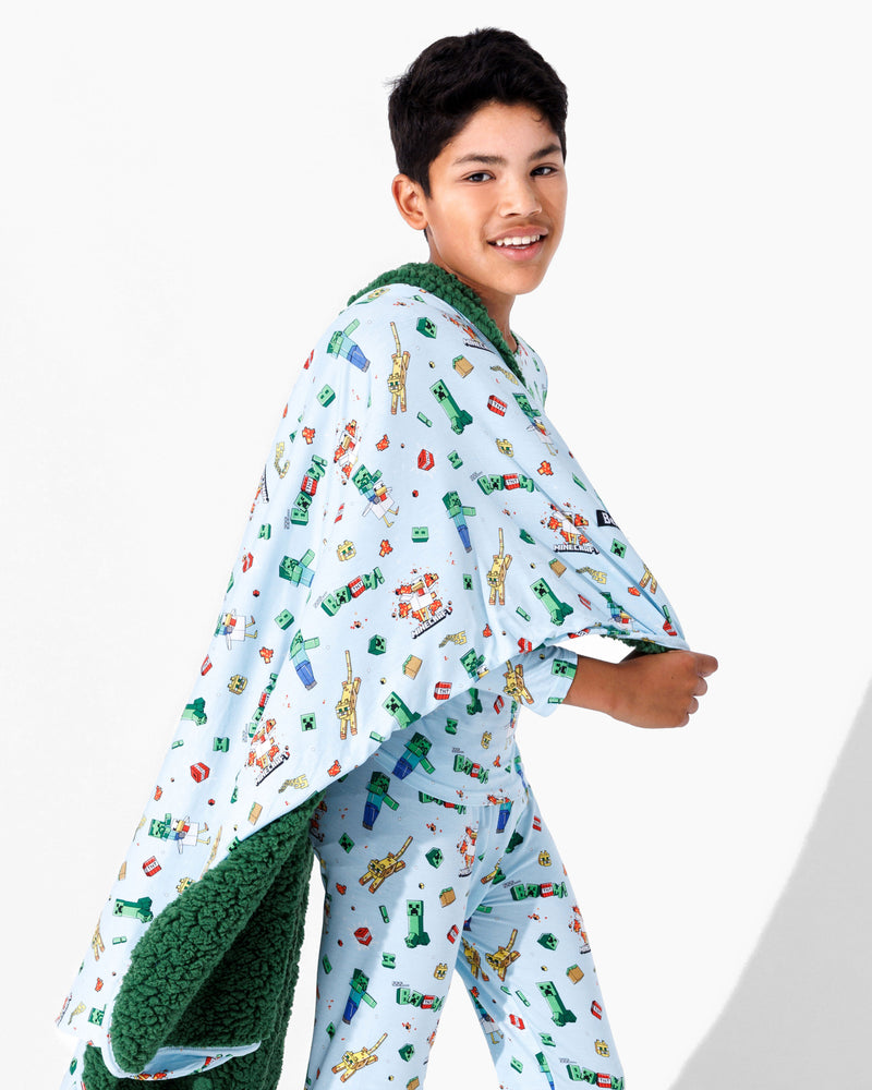 Minecraft: Chicken Jockey Bamboo Sherpa Blanket