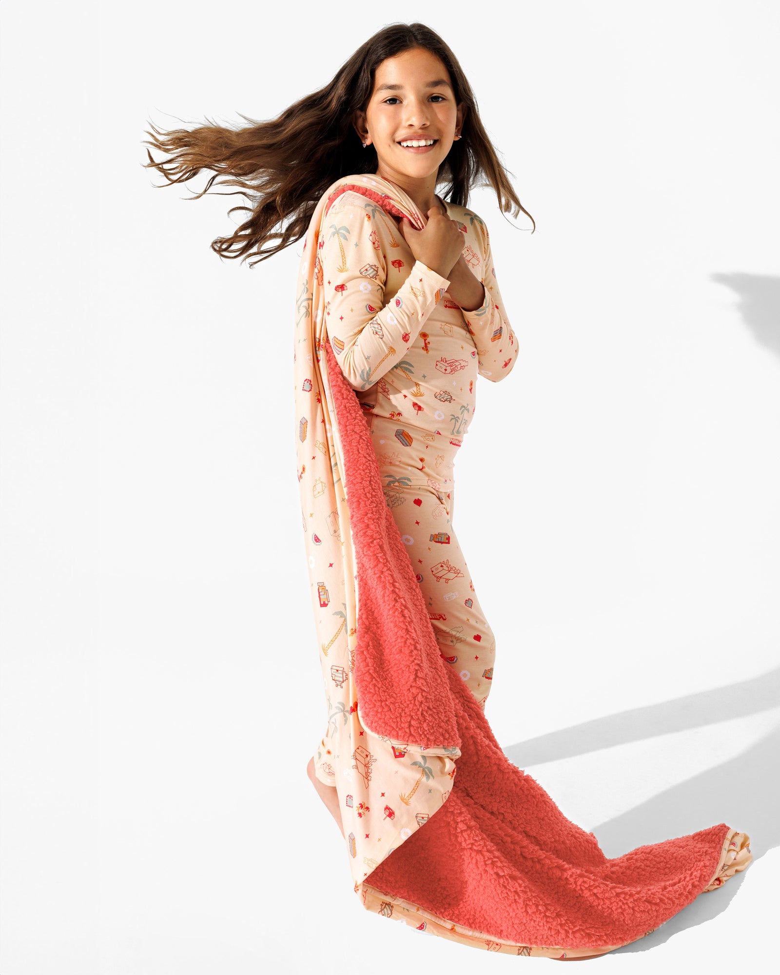 Minecraft: Summer Vibes Bamboo Kids Pajamas