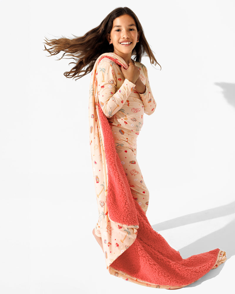 Minecraft: Summer Vibes Bamboo Kids Pajamas