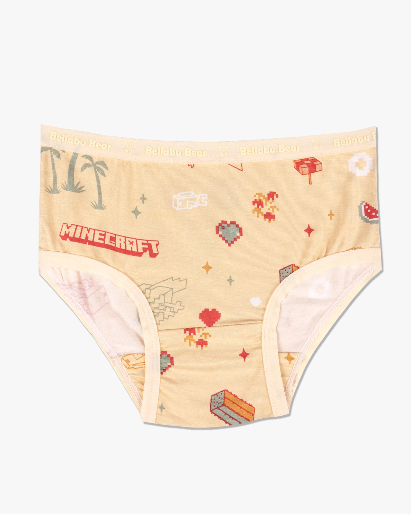 Minecraft: Summer Vibes Bamboo Girls' Underwear 7-Pack