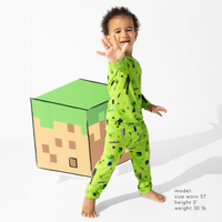 Minecraft Mob Squad Bamboo Kids Pajamas