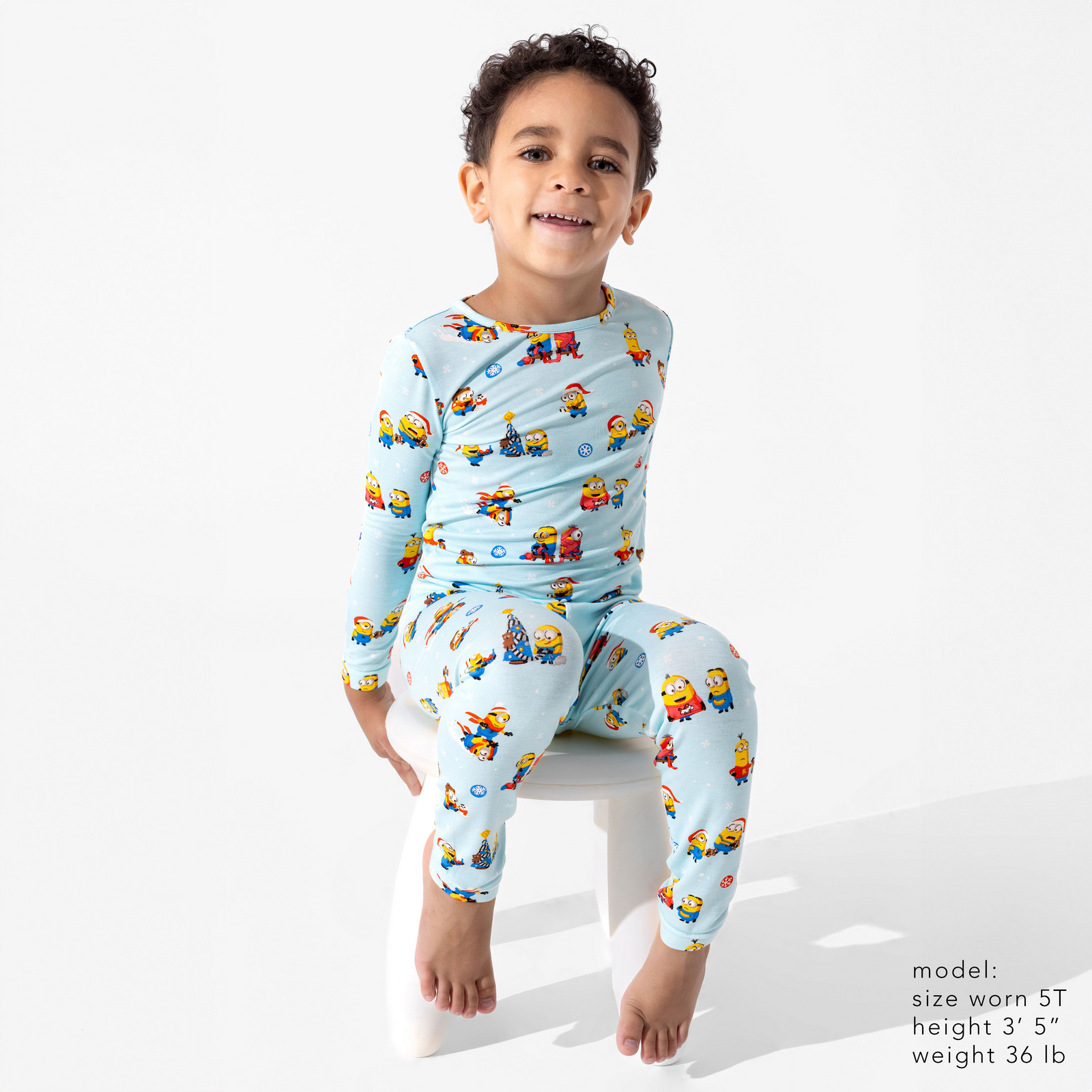 Merry Minions Holiday Bamboo Kids Pajamas