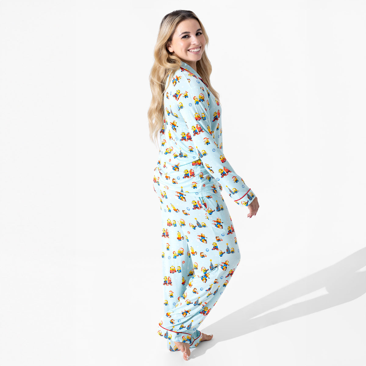 Merry Minions Holiday Bamboo Women's Pajama Set