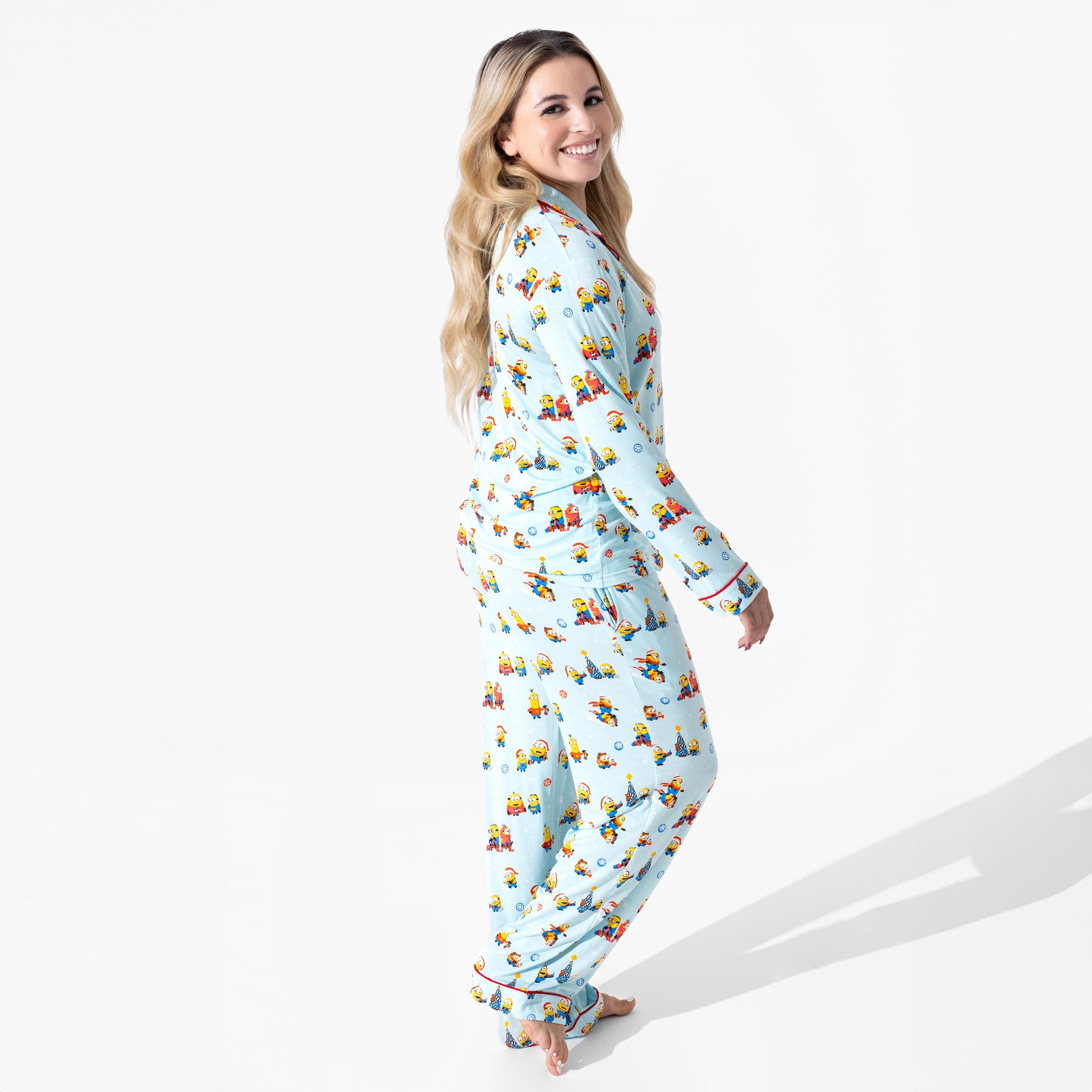 Merry Minions Holiday Bamboo Women's Pajama Set