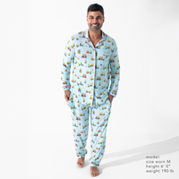 Merry Minions Holiday Bamboo Men's Pajama Set