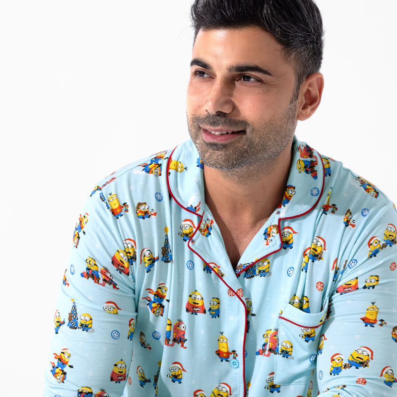 Merry Minions Holiday Bamboo Men's Pajama Set
