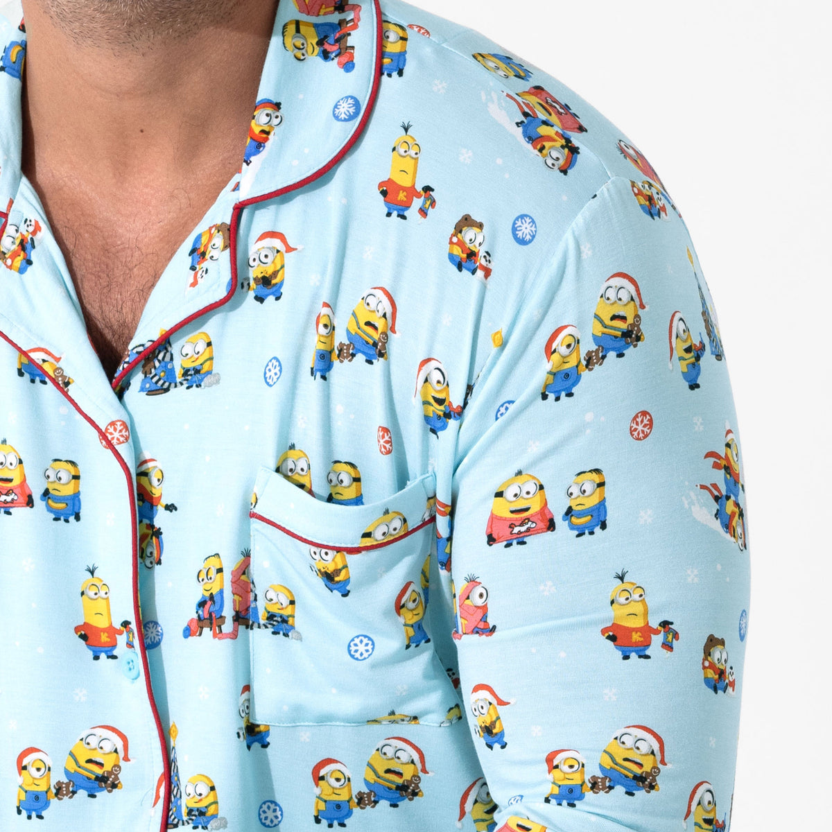 Merry Minions Holiday Bamboo Men's Pajama Set