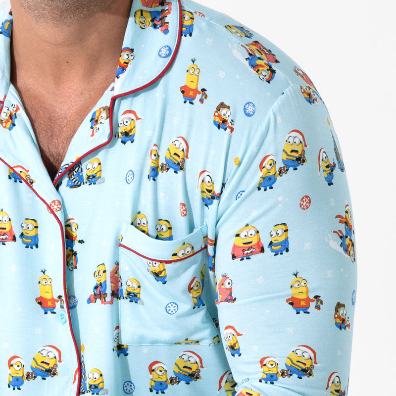 Merry Minions Holiday Bamboo Men's Pajama Set