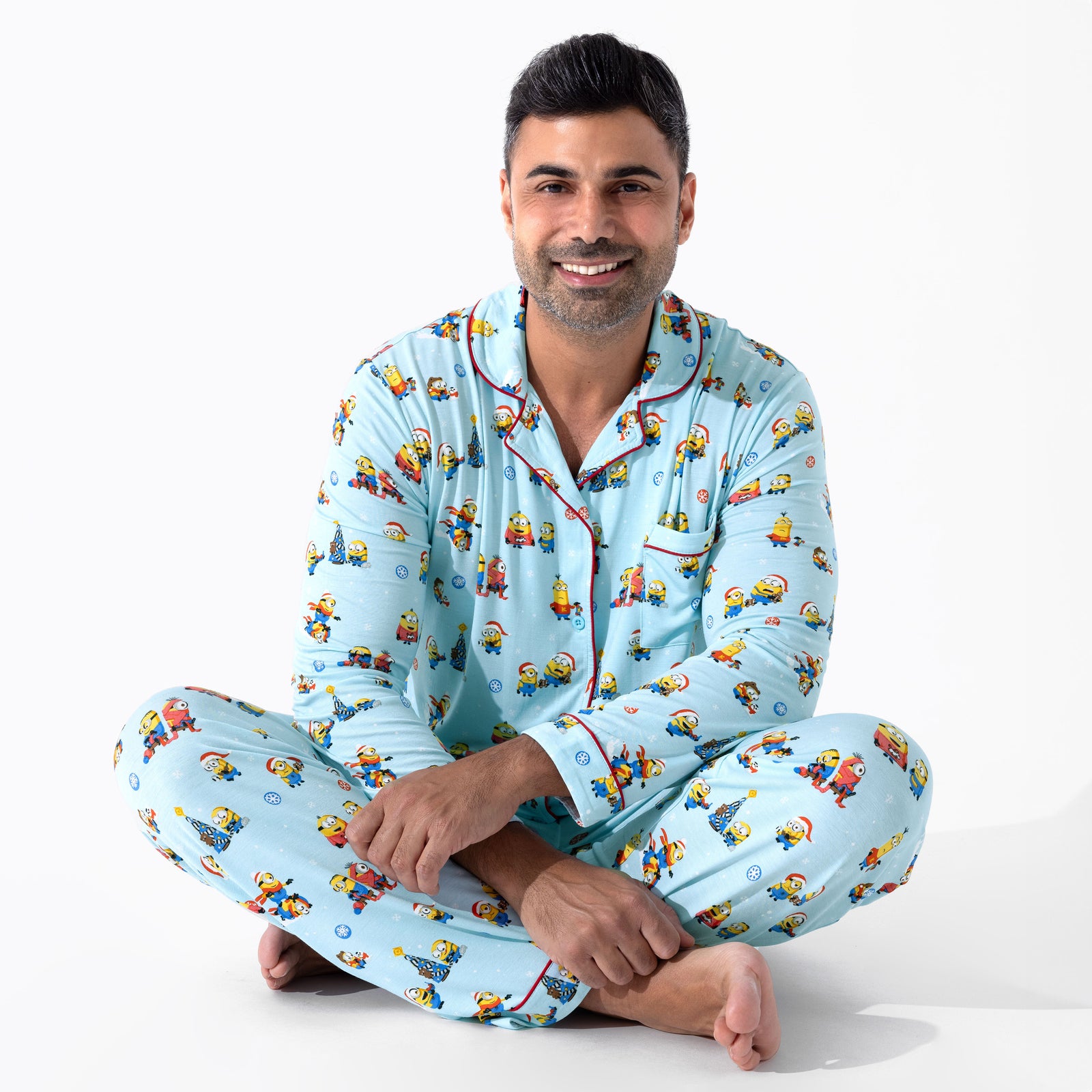Merry Minions Holiday Bamboo Men's Pajama Set