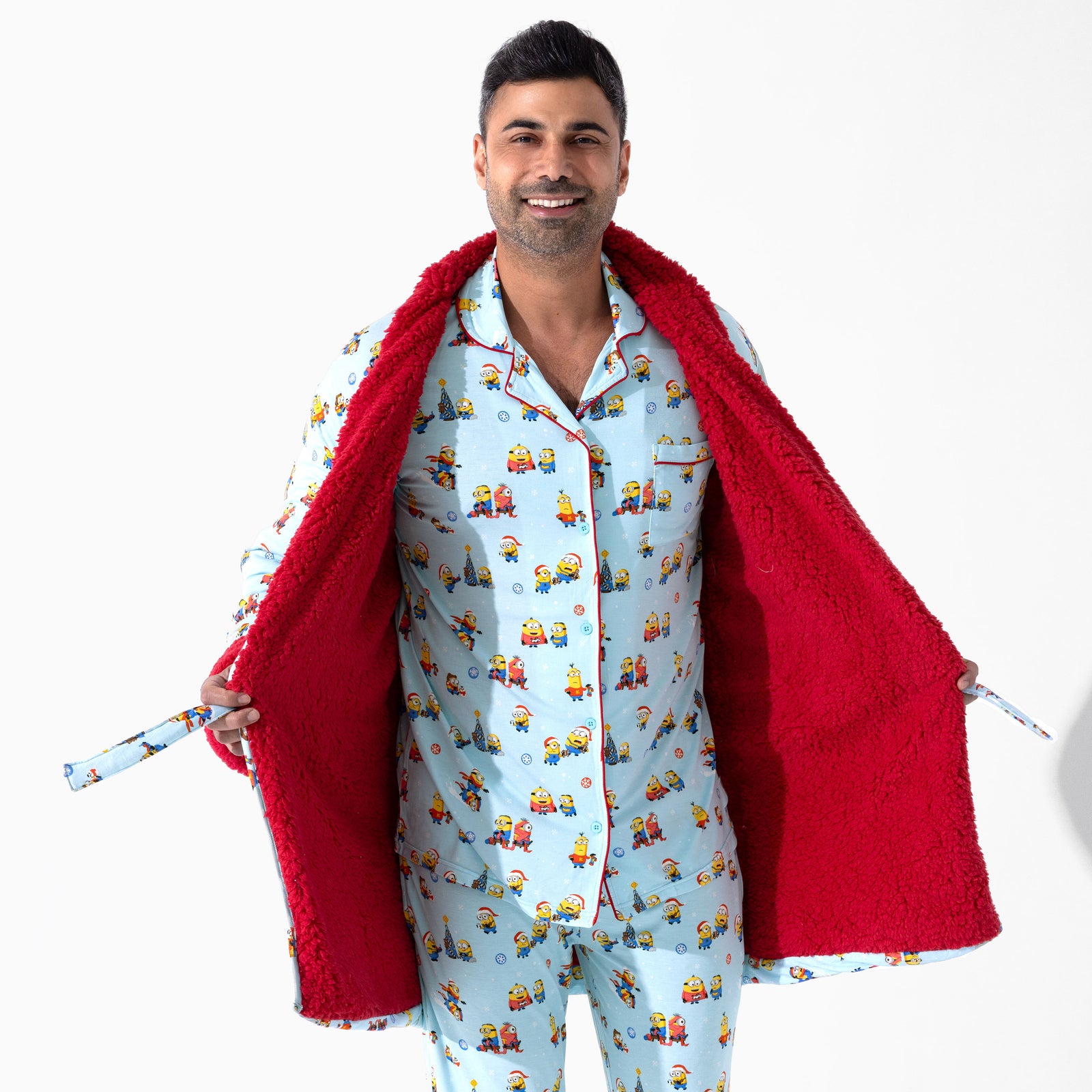 Merry Minions Holiday Bamboo Men's Pajama Set