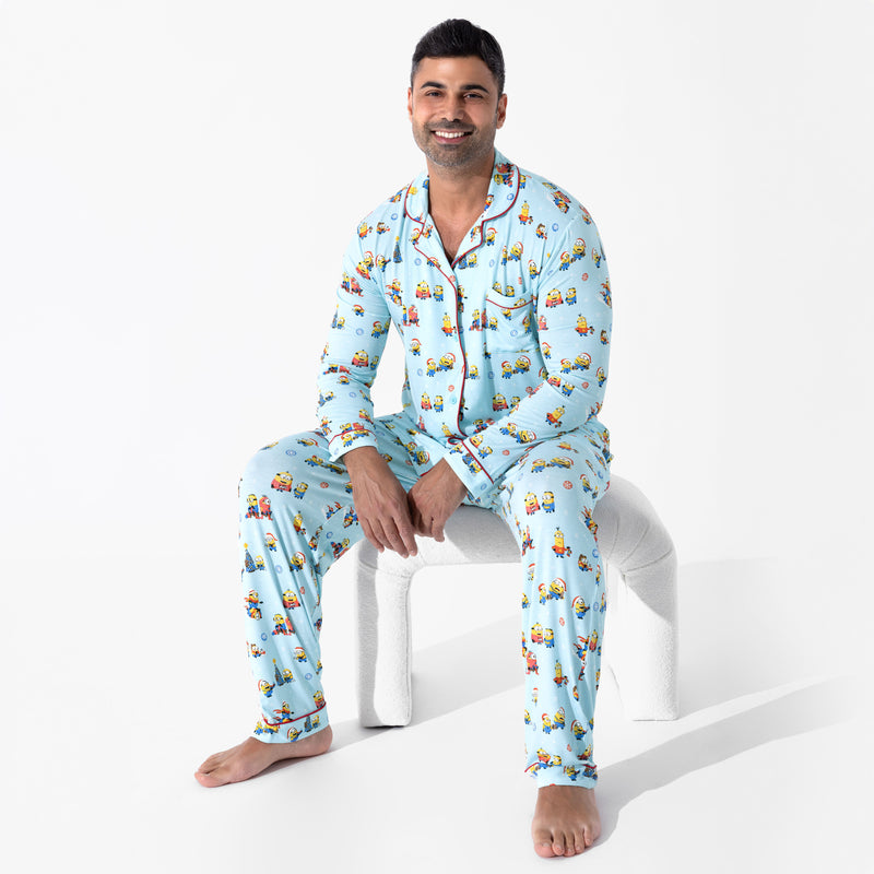 Merry Minions Holiday Bamboo Men's Pajama Set