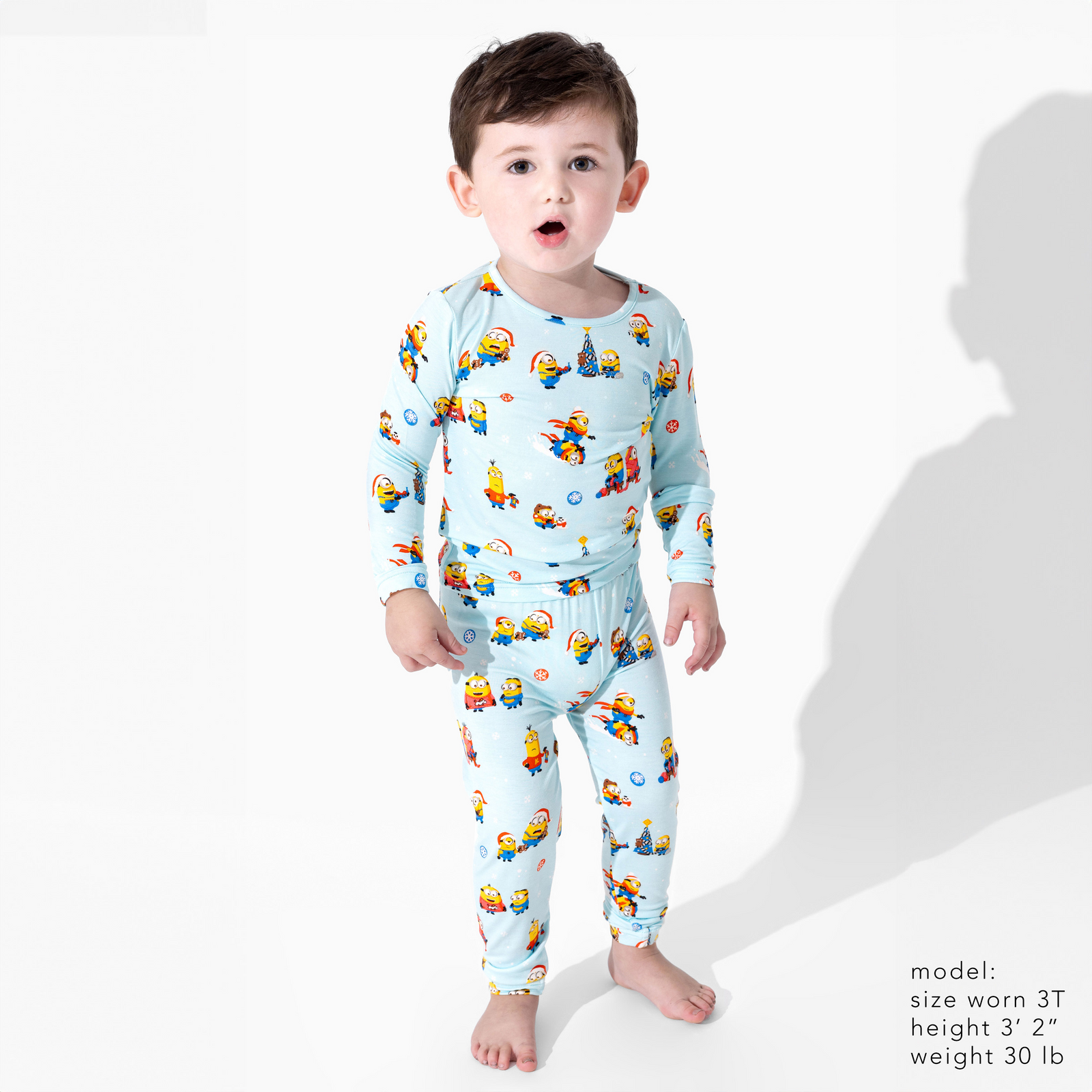 Merry Minions Holiday Bamboo Kids Pajamas