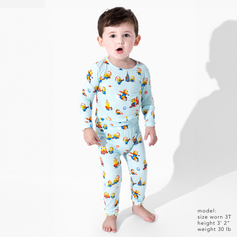 Merry Minions Holiday Bamboo Kids Pajamas