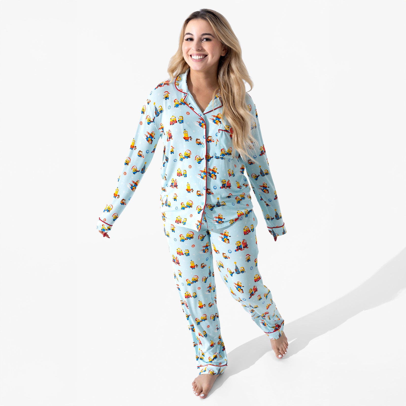 Merry Minions Holiday Bamboo Women's Pajama Set