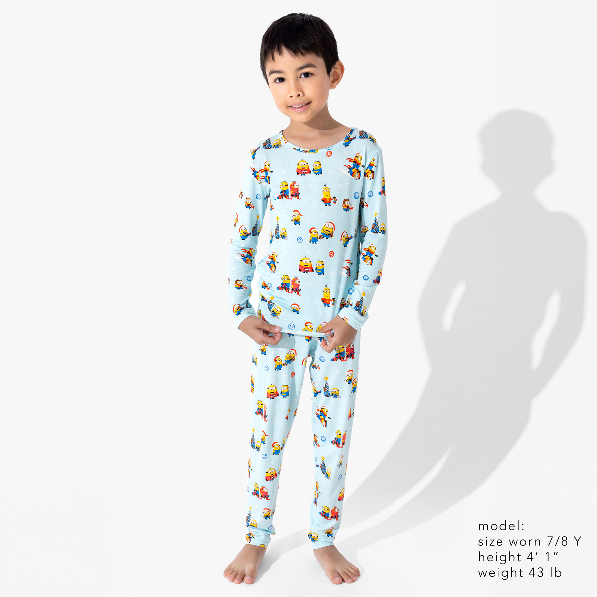 Merry Minions Holiday Bamboo Kids Pajamas