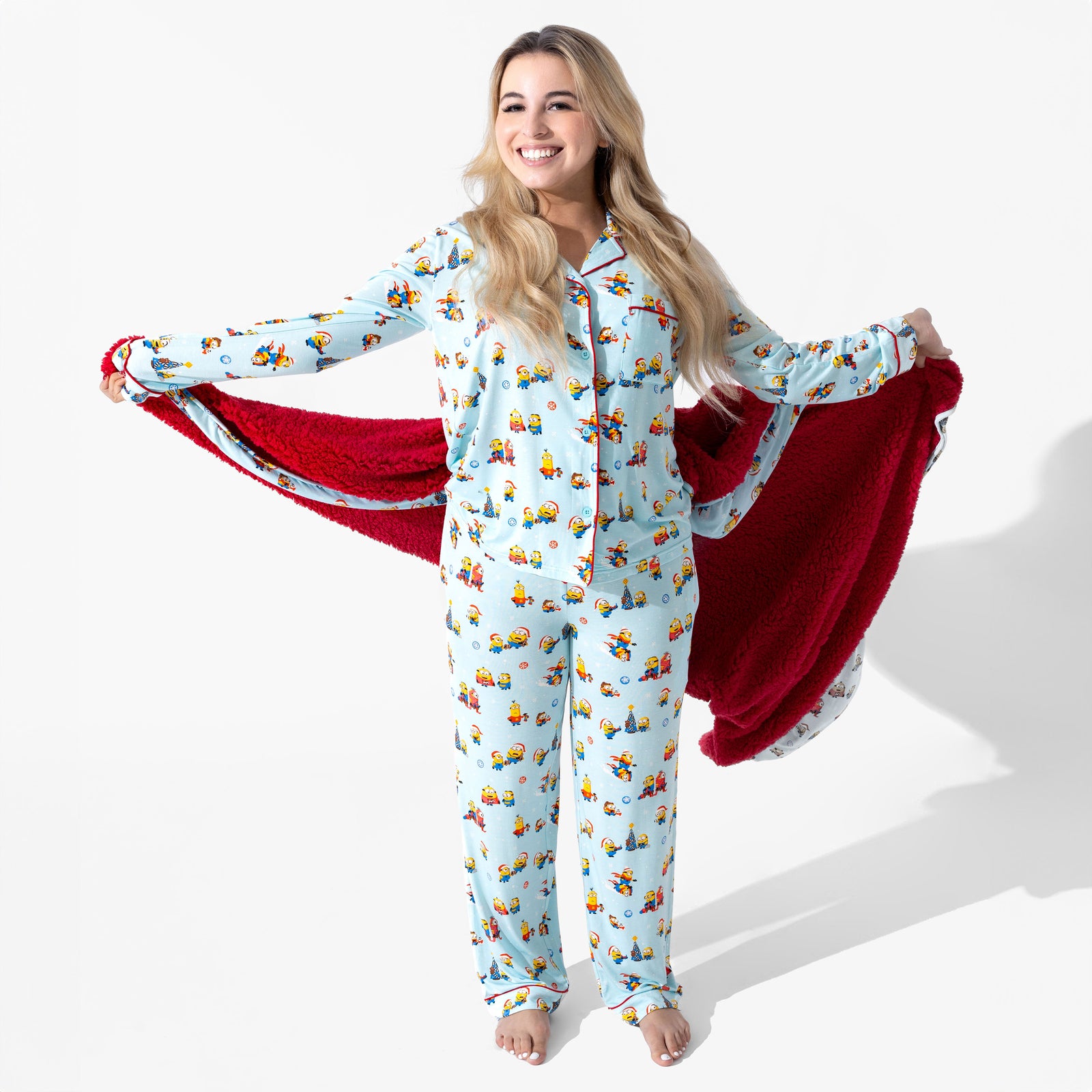 Merry Minions Holiday Bamboo Women's Pajama Set