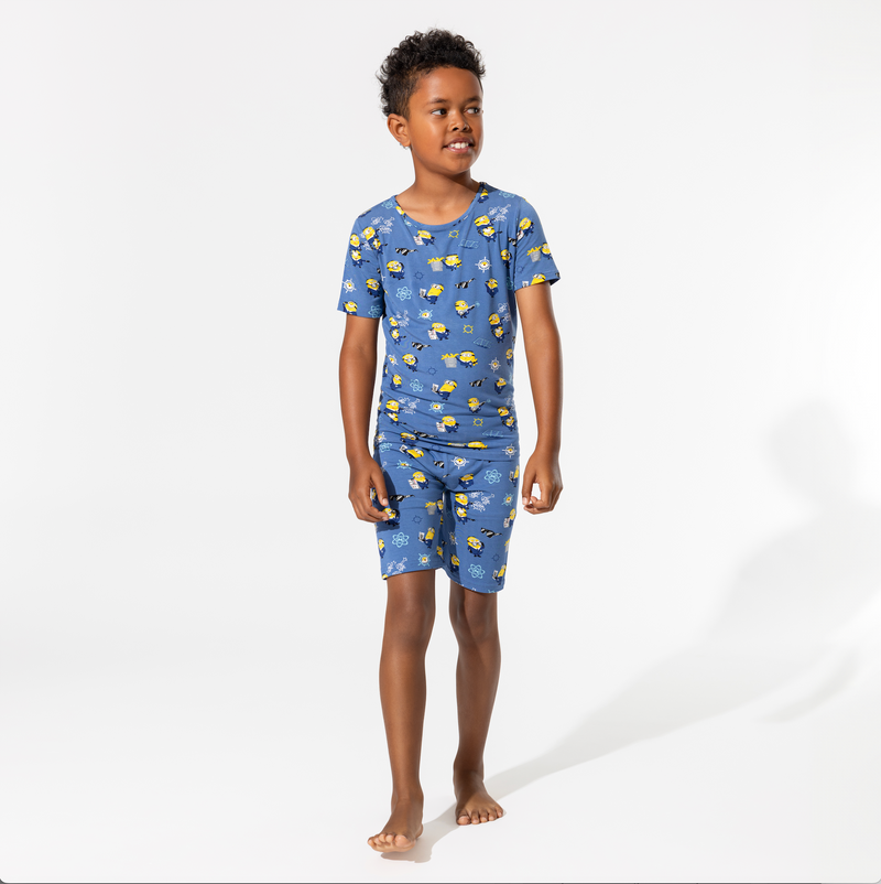 Despicable Me 4: Minions Anti-Villain League Bamboo Kids Pajama Short Set