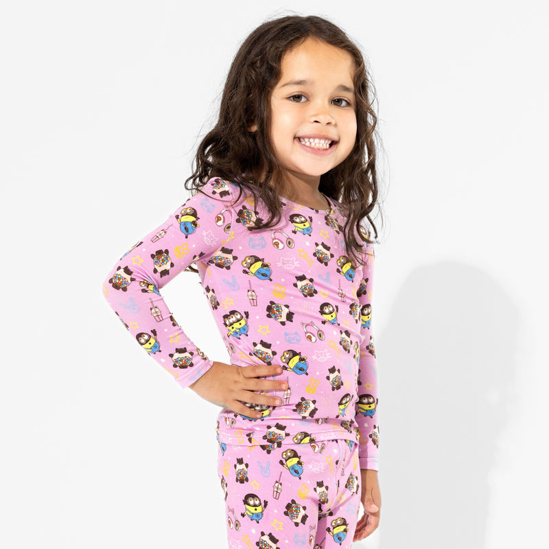 Despicable Me 4: Minions Always Popping Bamboo Kids Pajamas