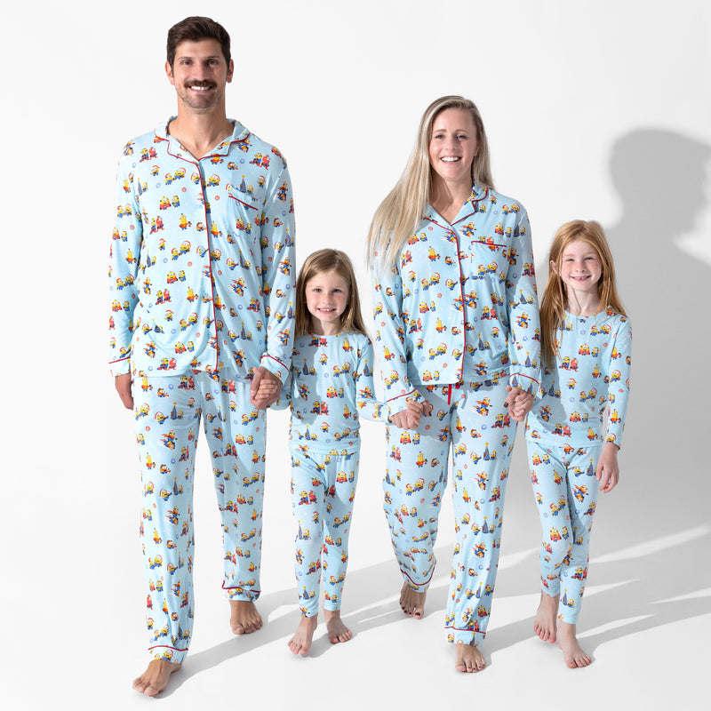 Merry Minions Holiday Bamboo Kids Pajamas