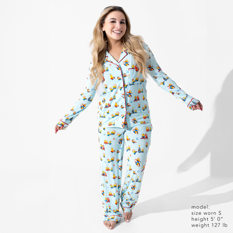Merry Minions Holiday Bamboo Women's Pajama Set