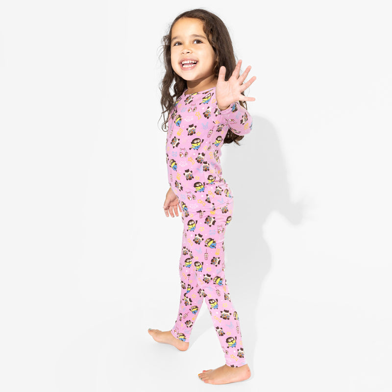 Despicable Me 4: Minions Always Popping Bamboo Kids Pajamas