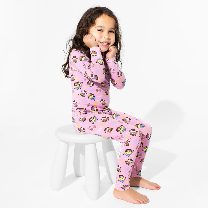 Despicable Me 4: Minions Always Popping Bamboo Kids Pajamas