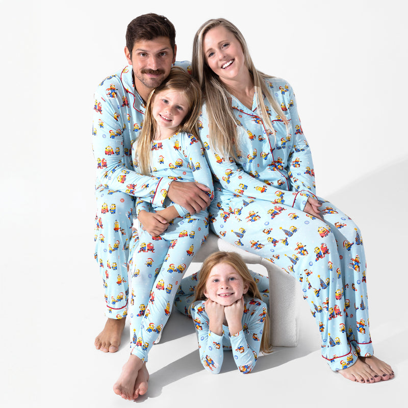 Merry Minions Holiday Bamboo Kids Pajamas
