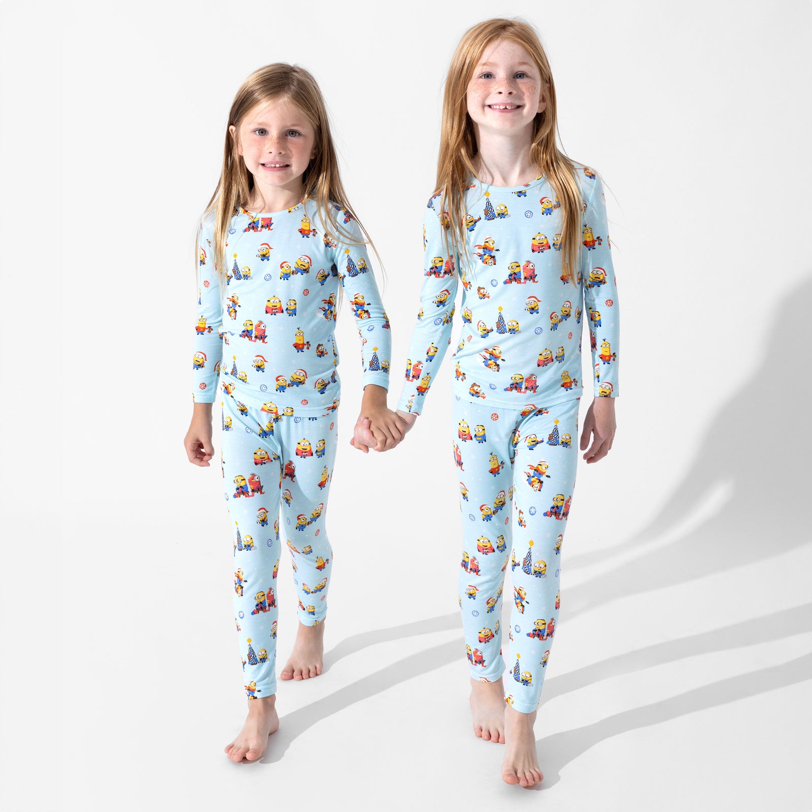 Merry Minions Holiday Bamboo Kids Pajamas